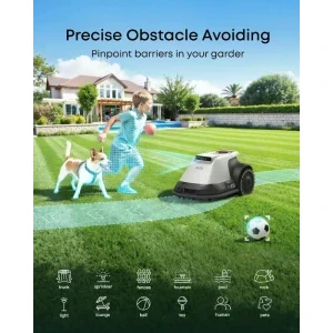 eufy Robot de tuns iarba cu acumulator E18