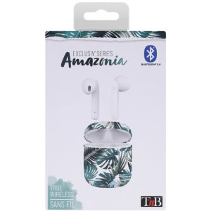 TnB In-Ear, XCLUSIV' TWS Amazonia - Green/White