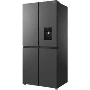 TCL RP466CSE1, 466 L, Clasa E, Total No Frost, Inverter, AAT, Bio Fresh, Multi Air Flow, Dozator de apa, Control electronic, 185 cm, Gri