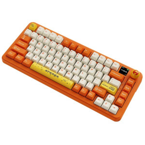 Ajazz AK820 MAX RGB Orange Avocado Switch Mecanica