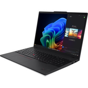 Lenovo 16'' ThinkPad T16 Gen 4, WUXGA IPS, Procesor AMD Ryzen™ AI 7 PRO 350 (16M Cache, up to 5.0 GHz), 64GB DDR5, 1TB SSD, AMD Radeon 860M, Win 11 Pro, Black