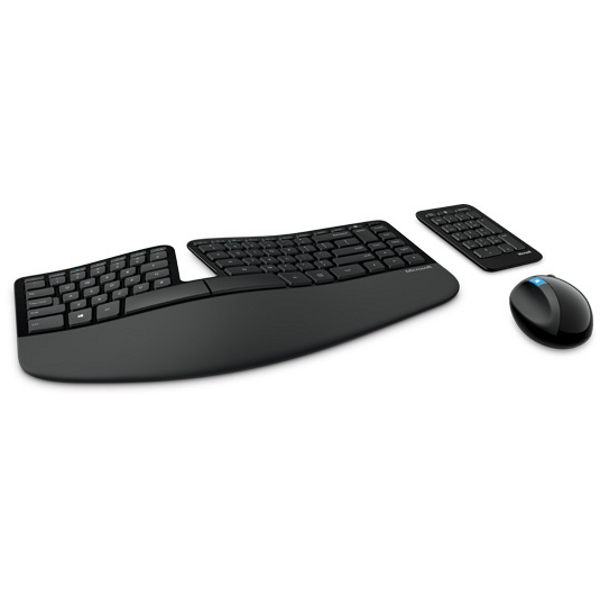 Kit tastatura + mouse Microsoft Sculpt Ergonomic Black