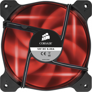 Corsair Air Series AF120 LED Red Quiet Edition High Airflow 120mm Fan