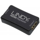 Adaptor LINDY 1x HDMI Female - 1x HDMI Female, negru