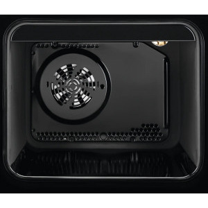Electrolux LKG504000K, 4 arzatoare, Gaz, Aprindere electrica, Autocuratare catalitica, Grill, 50 cm, Negru