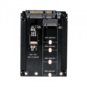 Orico S22TM2 1x M.2 SATA - 1x SATA, negru