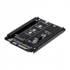 Adaptor Orico S22TM2 1x M.2 SATA - 1x SATA, negru