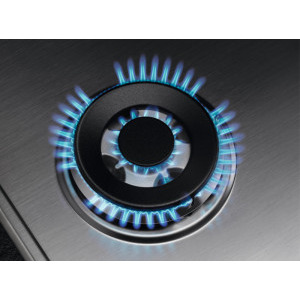 AEG HGB64420SM, Gaz, 4 arzatoare, Aprindere electrica, Gratar fonta, 60 cm, Inox