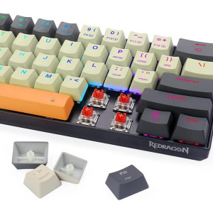 Redragon Caraxes Pro RGB Red Switch Mecanica