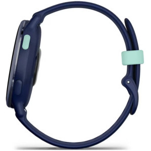 Garmin Vivoactive 5, GPS, 42mm, curea silicon, Metallic Navy/Navy