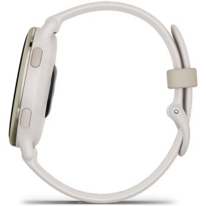 Garmin Vivoactive 5, GPS, 42mm, curea silicon, Cream Gold/Ivory