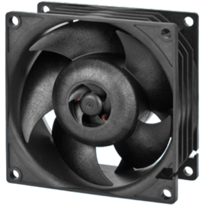 Ventilator / radiator ARCTIC AC S8038-10K Black PWM 80mm, 4-pack