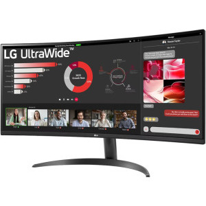 LG 34WR50QC-B Curbat 34 inch UWQHD VA 5 ms 100 Hz HDR FreeSync