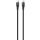 Cablu periferice Serioux USB-C Male la USB-C Male, 1 m, Negru