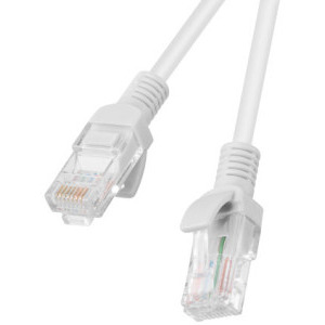 Cablu retea Lanberg CAT6 Patch Cable U/UTP 0.5 m Grey, 10 buc