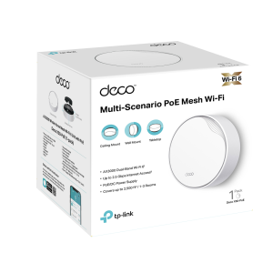 TP-LINK 2.5Gigabit DECO X50-POE AX3000 MESH Dual-Band WiFi 6 3 buc