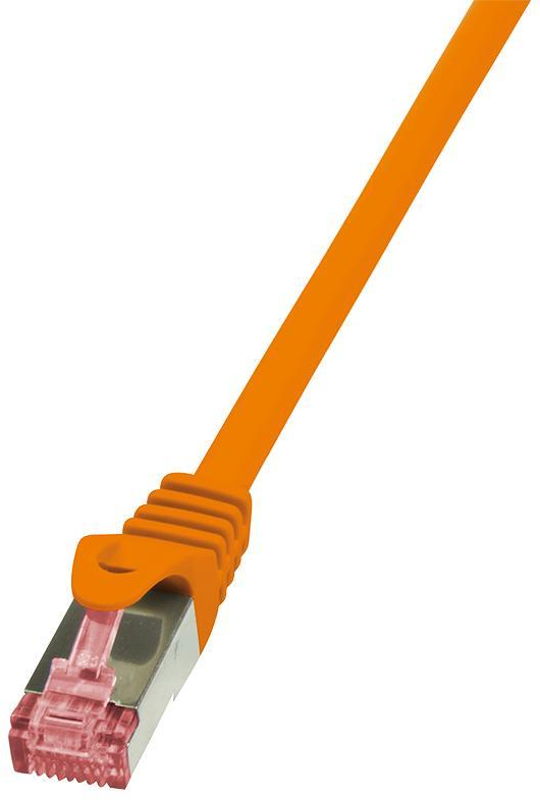 Cablu retea Logilink PrimeLine CAT6 Patch Cable S/FTP 10m orange