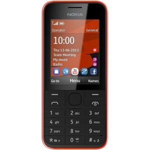 Nokia Asha 208 Red