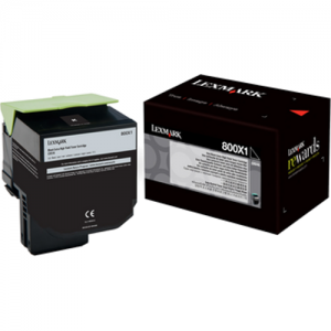 Lexmark Toner 80C0X10 Black