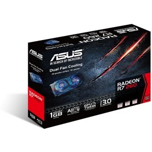ASUS Radeon R7 260 1GB GDDR5 128-bit