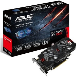 ASUS Radeon R7 260 1GB GDDR5 128-bit