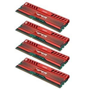 Patriot ViperX 3 Venom Red 32GB DDR3 2133MHz CL11 Quad Channel Kit 1.5v