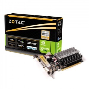Zotac GeForce GT 630 Zone Edition 4GB DDR3 64-bit low profile bracket