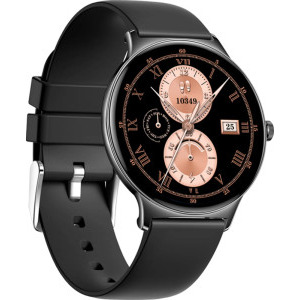 COLMi V89 negru, curea din silicon negru