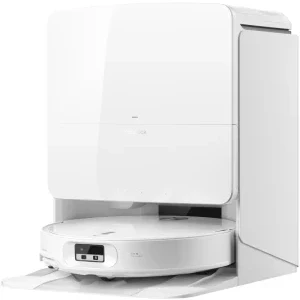 Aspirator robot Roborock 25000Pa, 0.24L, Alb, Qrevo Edge 2 Pro