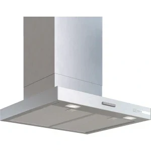 Hota Bosch decorativa DWB63BC30, Putere de absorbtie 400 m3/h, 3 trepte, Clasa C, 60 cm, Inox
