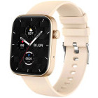 SmartWatch COLMi P71 auriu, curea din silicon auriu