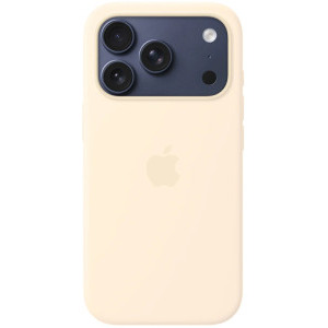 Apple Protectie pentru spate, material silicon pentru iPhone 17 Pro Max, culoare Vanilla