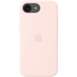 Apple Protectie pentru spate, material silicon pentru iPhone 17e, culoare Soft Pink