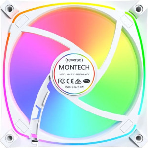 Montech RX120 PRO ARGB PWM White ​Three Fan Pack