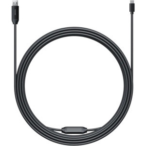 Insta360 Extra Long, USB-A Male la USB-C Male, 480Mbps, 10 m, Black