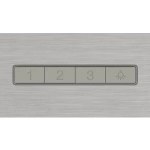 Bosch decorativa DWB65CC30, Putere de absorbtie 594 m3/h, 3 trepte, Clasa B, 60 cm, Inox