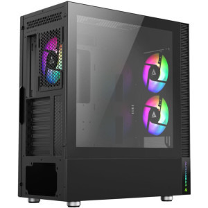 Gaming BALAUR Max Esports Edition, Intel i7-12700F 2.1GHz, 16GB DDR5, 500GB SSD, RTX 5060 8GB GDDR7, Iluminare RGB