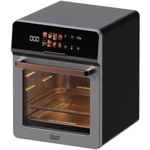iHunt Friteuza cu aer cald Bro Oven, 1800W, 18L, Negru/Argintiu