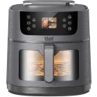 iHunt Friteuza cu aer cald Bro AI Steam, 1800W, 8L, Gri