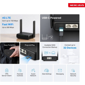MERCUSYS MB113 4G LTE