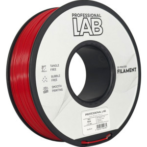 PROFESSIONAL LAB Filament ABS+, Red, 1 kg