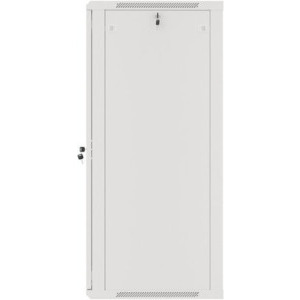 Lanberg WF01-6627-10S 27U, Wall mount, 600 x 600, Glass door, Grey