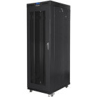 Lanberg FF01-8227-23BL 27U, Stand alone, 800 x 1200, Mesh door, LCD panel, Black
