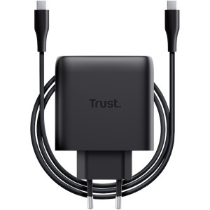 Trust Incarcator Maxo 65W USB-C Black + Cablu USB-C