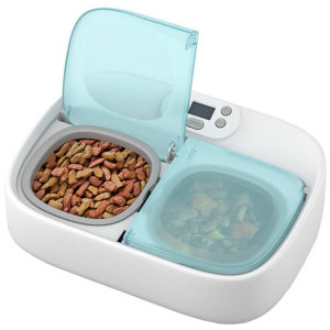 Petoneer Dozator automat de hrana pentru animale PN-110033-01, Alb