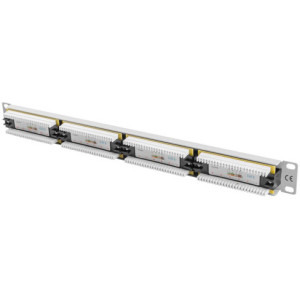 Lanberg Patch panel 19 inch 24 porturi CAT6 UTP Grey