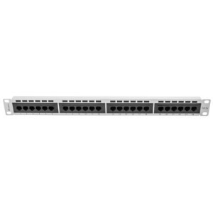 Lanberg Patch panel 19 inch 24 porturi CAT5e UTP Grey