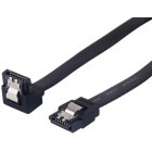 Cablu componente Lanberg SATA-III Female - SATA-III Female, 0.5m, negru