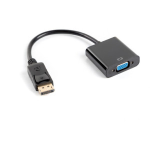 Lanberg DisplayPort 1.1 Male - VGA Female, Negru