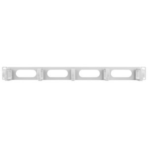Lanberg Panou management cabluri 19 inch, 5 inele, tip B, Gri